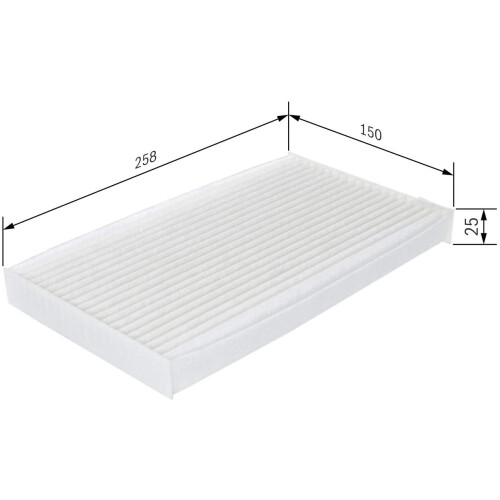 Bosch Bosch M2267 Cabin Filter Standard 1