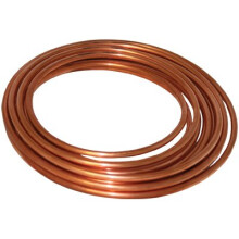Copper Refrigerator Tube, 0.375-In. O.D. x 20-Ft. -D 06020P