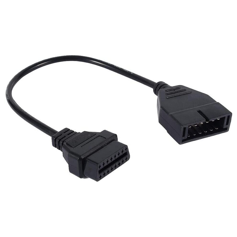Obd1 12 Pins To Obd2 16 Pins Adapter Cable Diagnosis Obd Ii Adapter Scanner Cable Connector For Gm 750086927738
