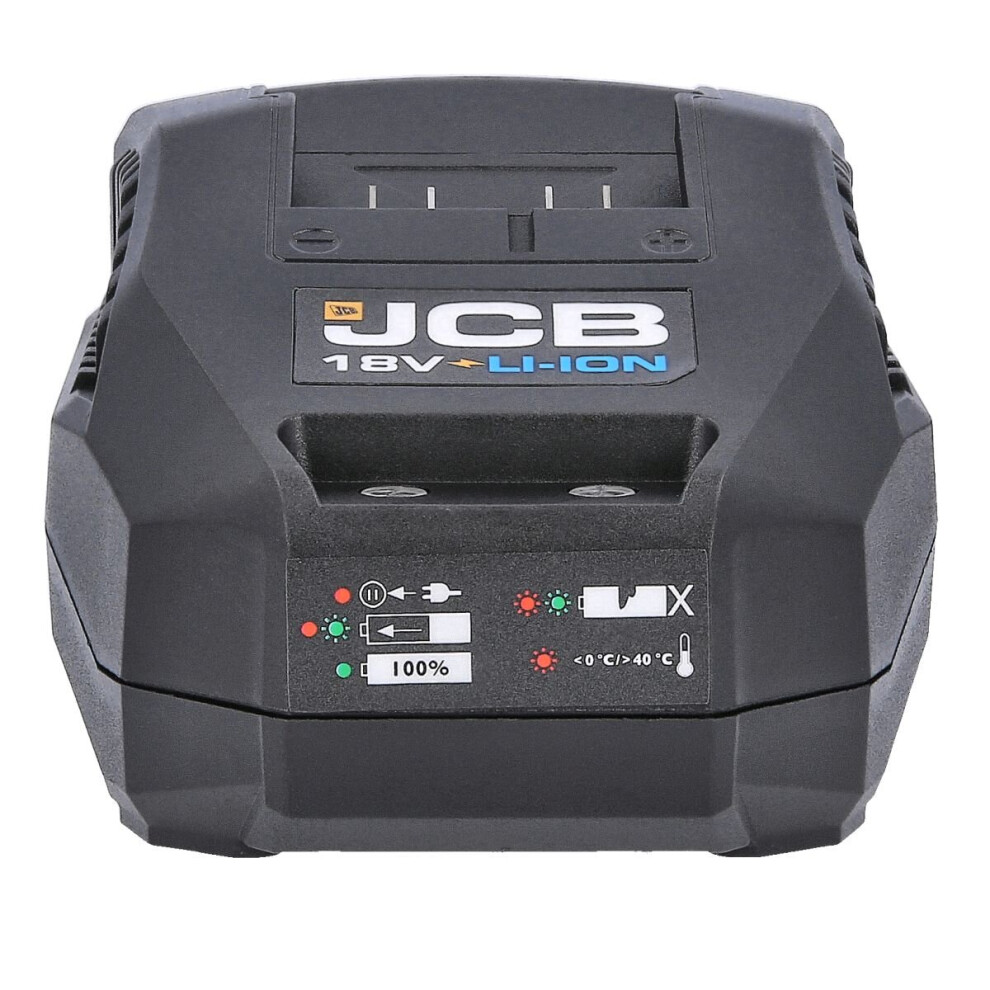 Jcb 21-18Vfc 18V Li-Ion Fast Charger - Rapid Charge For 18V Batteries (2.4Ah) - Image 8
