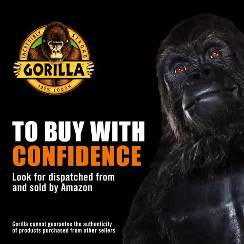 Gorilla Gorilla Waterproof Patch &amp; Seal Tape Clear 2.4m 1