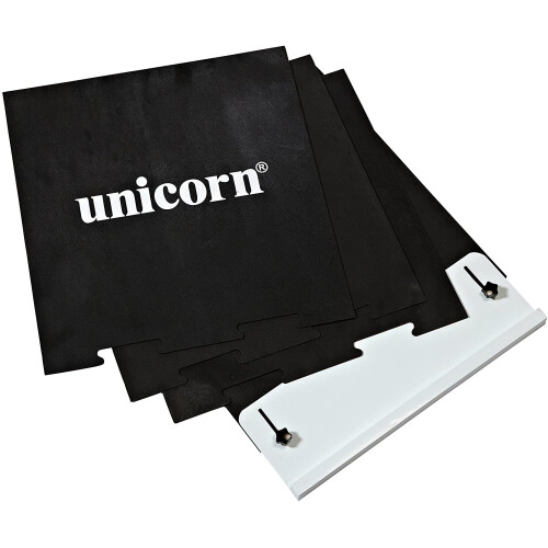 Unicorn Raised Oche Dart Mat, Black, One Size 2