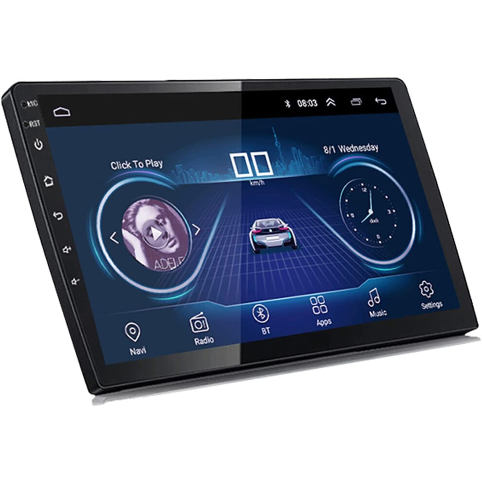 VIGORTHERIVE 10 inch Android 8.1 universal Car Radio Double Din android car radio Player GPS NAVIGATION WIFI Bluetooth MP5 Player