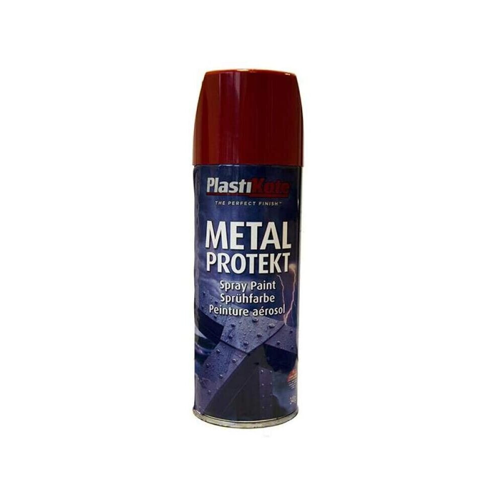 Plasti-kote 1292 400ml Metal Protekt - Bright Red