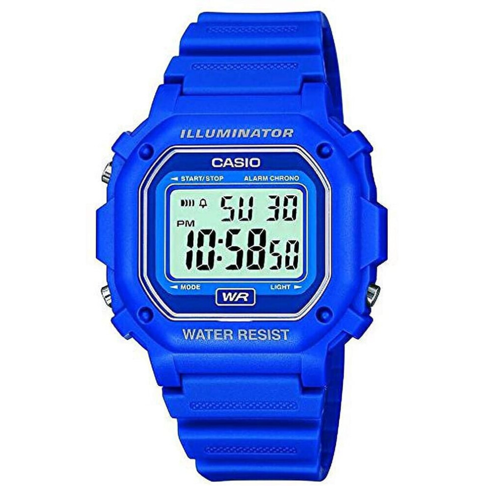 Casio Men's Digital Quartz Watch With Resin Strap F-108Wh-2Aef