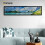 (Black, 20x5 Inch) Panoramic Size Thin Matt Black Picture Frame Wall Art Frames Poster Frame 6