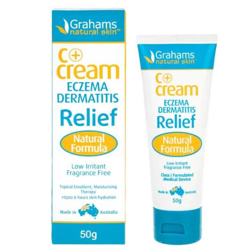 Grahams C+ Eczema & Dermatitis Cream 50g