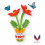Craft Kit Origami Flowers 3