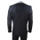 (46) Men's 4 PieceBlack Tailored Wedding Suit 4