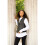 (12) Womens 1920s Harringbone Grey Waistcoat - Cheyenne 4