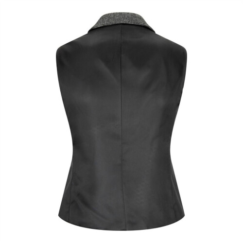 (8) Womens 1920s Harringbone Grey Waistcoat - Cheyenne 1