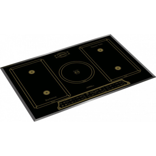 Kaiser Kaiser Empire 77cm Black Induction Hob | 5 Burner Ceramic Glass 1