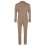 (40) Mens 3 Piece Tan Herringbone Tweed Check Suit 3