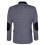 (34) Mens 3 Piece Blue Grey Herringbone Check Suit 5