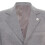 (5XL) Men's Long Grey Wool Slim Fit Overcoat 4