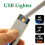 (black, One size) Windproof USB Electric Battery Rechargeable Flameless Fire Lighter Cigarette 1