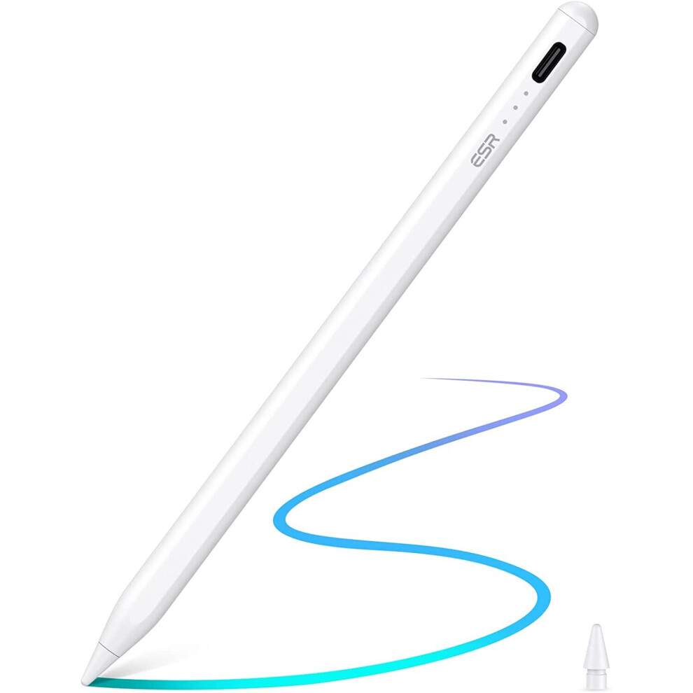 ESR Stylus Pen for iPad with Tilt Sensitivity, iPad Stylus Pencil for Apple iPad 9/8/7/6, iPad Pro 11, iPad Pro 12.9, iPad Mini...