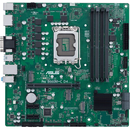 ASUS 1700 ASUS PRO B660M-C DDR4 CSM 1