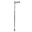 Loops Ambidextrous Lightweight Aluminium Walking Stick - 12 Height Settings - Large 4