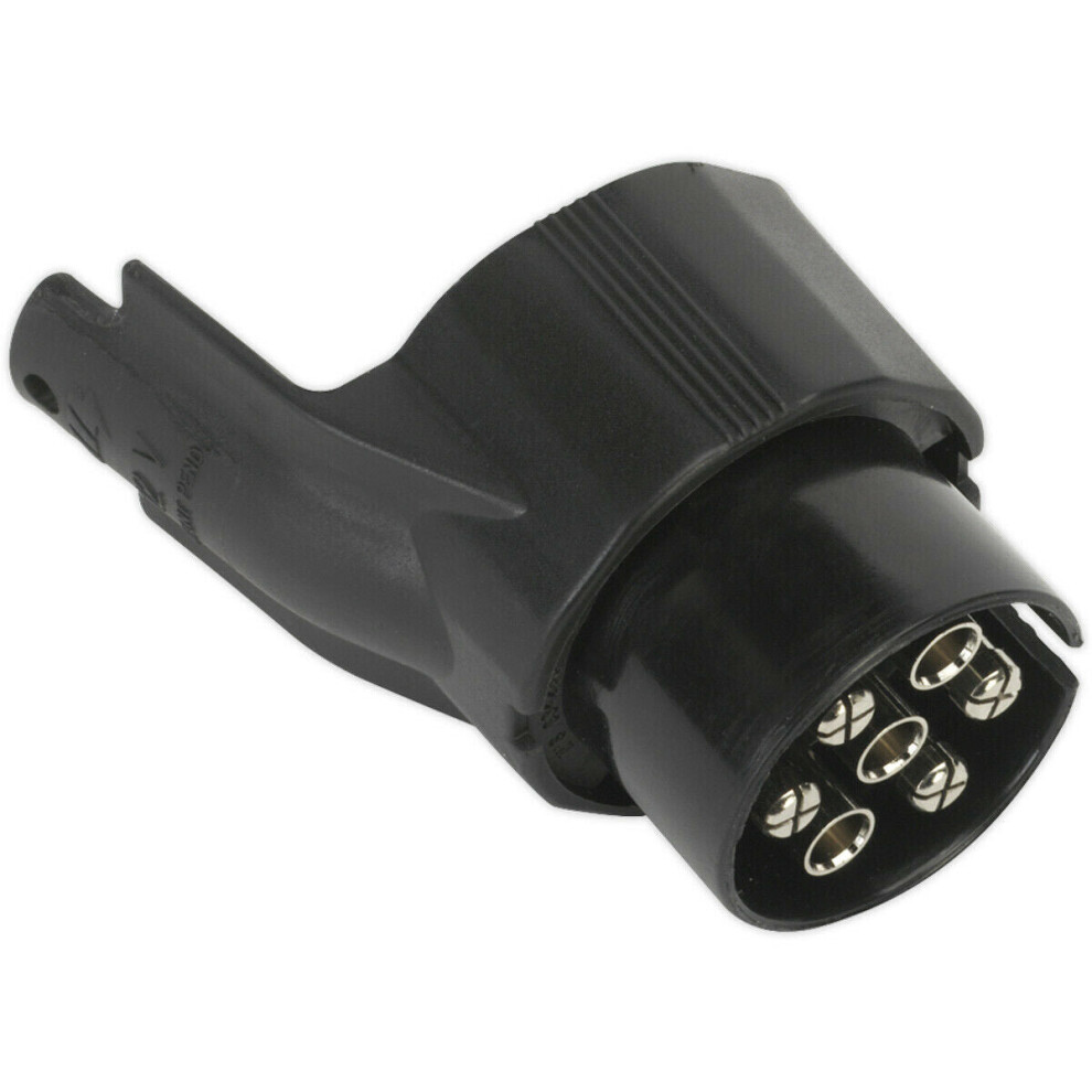 Socket Conversion Adaptor - 7-Pin N-Type To 13-Pin Euro Plug - Caravan Towing 5056581932082