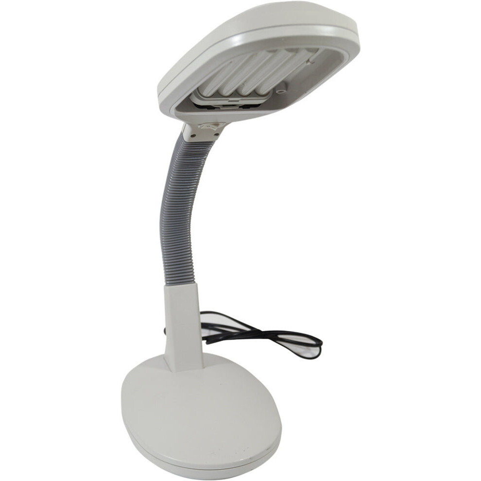 Loops 27W Desktop Reading Lamp - Flexible Gooseneck Design - Hobbyist Visual Aid