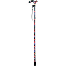 Deluxe Ambidextrous Foldable Walking Cane - 5 Height Settings - Kimono