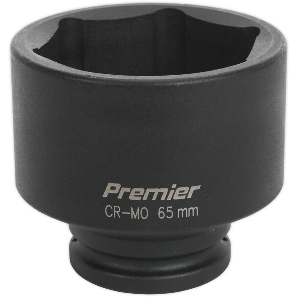 Loops 65Mm Forged Impact Socket - 3/4 Inch Sq Drive - Chromoly Impact Wrench Socket