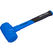 2.8lb Shot-Loaded Dead Blow Hammer - Soft Grip Handle - Anti-Rebound Hammer