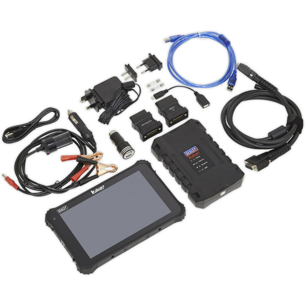 Wireless Multi Manufacturer Diagnostic Tool - 8" Touchscreen Display - Android