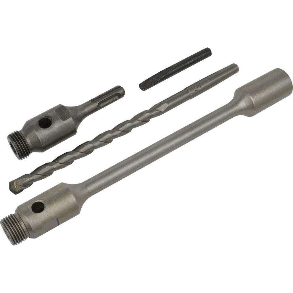 310Mm Sds Plus Adaptor Kit - Includes Drift Key And Pilot Rod - Hole Saw Set 5056524273159