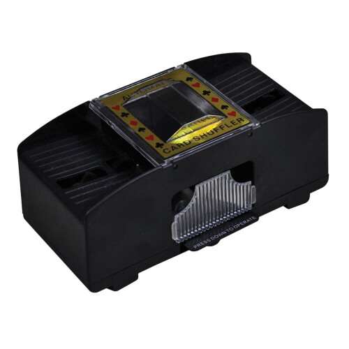 Loops Automatic Card Shuffler - Casino Style 2 Deck Shuffler - Battery Powered