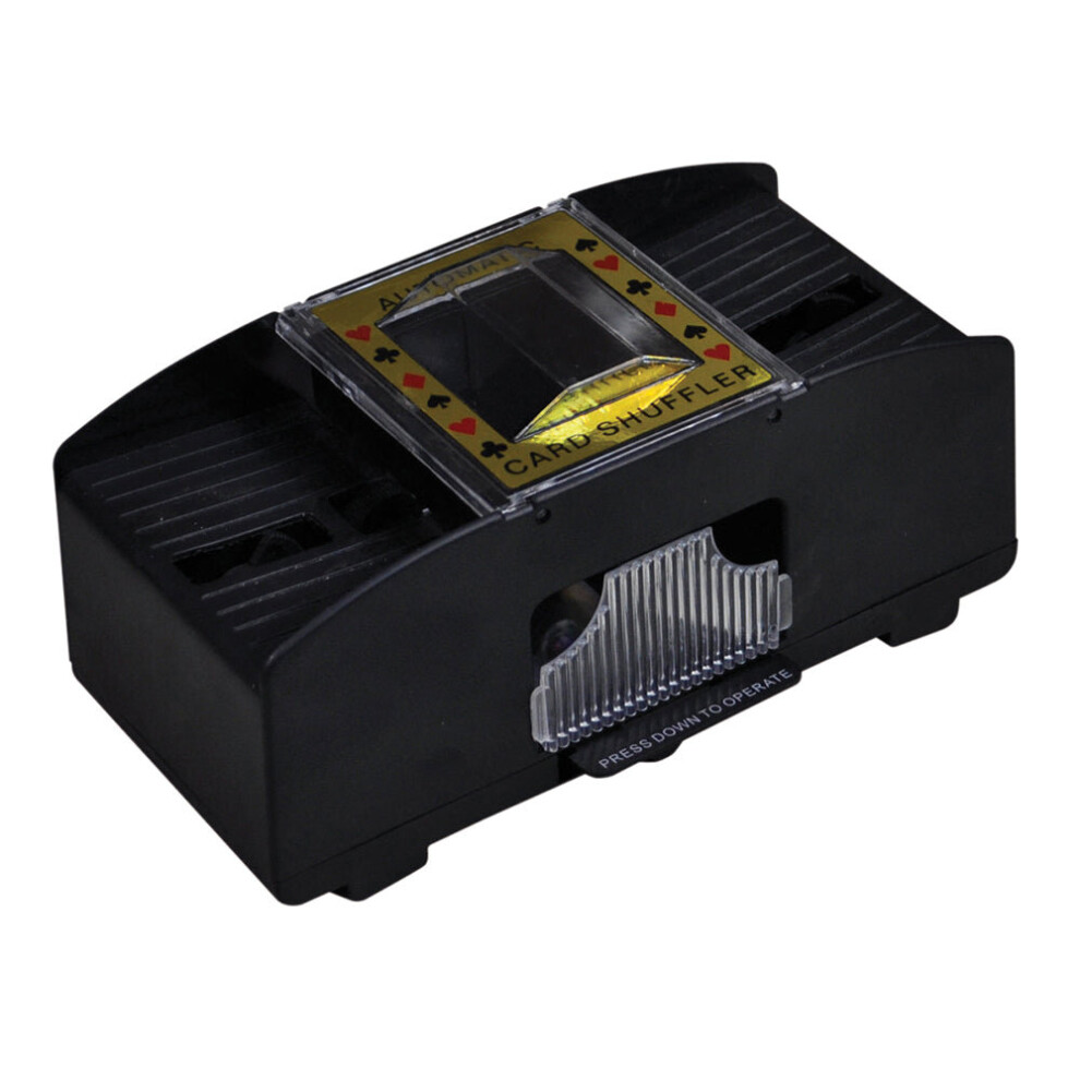 Loops Automatic Card Shuffler - Casino Style 2 Deck Shuffler - Battery Powered
