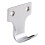 Loops Sash Window Lift Handle 53 x 52mm 33mm Fixing Centres Polished Chrome 4