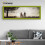 (100x40CM) Panoramic Size Lime Green Picture Frame Wall Art Frames Flat Wooden Effect Poster Frame 1