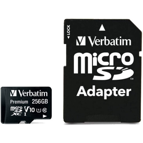 Verbatim Micro SDXC VERBATIM Premium 256GB - Klasse 10
