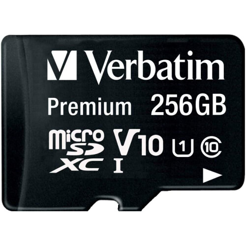 Verbatim Micro SDXC VERBATIM Premium 256GB - Klasse 10 1