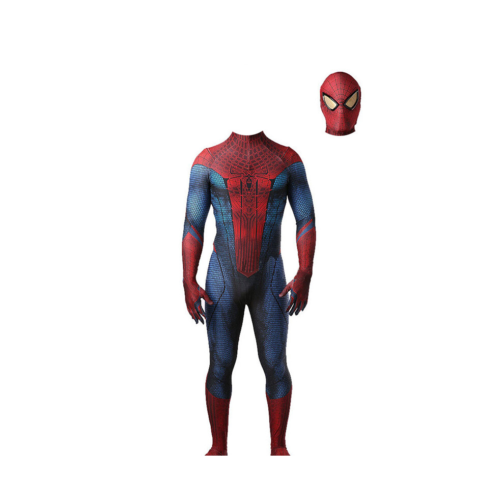 (Kids S) Peter Parker Bodysuit For Kids Adult The Amazing Spider-Man Suit Cosplay Costume Not,Specified