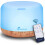 Diffuserlove Essential Oil Diffuser 500ML Remote Control Ultrasonic Aromatherapy Diffuser Cool Mist Humidifiers with Mute Design, Timer and Waterless 8