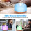 Diffuserlove Essential Oil Diffuser 500ML Remote Control Ultrasonic Aromatherapy Diffuser Cool Mist Humidifiers with Mute Design, Timer and Waterless 6