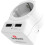 Adaptador - SKROSS - EUROPA A USA+ - 2 USB - Blanco - Rectangular 3