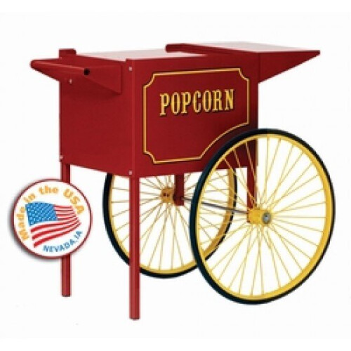 Medium Popcorn Machine Cart - For 6 oz. & 8 oz. Popcorn Poppers