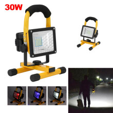30W LED Wiederaufladbare, tragbare, kabellose, robuste Camping-Arbeitslampe
