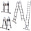 3.8M Multi-Purpose Telescopic Ladder EN131 Standarded 1