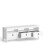 Barcelona Tv-unit 3 drawers in White 6