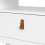 Barcelona Tv-unit 3 drawers in White 2