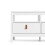 Barcelona Tv-unit 3 drawers in White 3