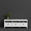 Barcelona Tv-unit 3 drawers in White 4