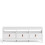 Barcelona Tv-unit 3 drawers in White 1