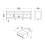 Barcelona Tv-unit 3 drawers in White 11