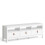 Barcelona Tv-unit 3 drawers in White 8